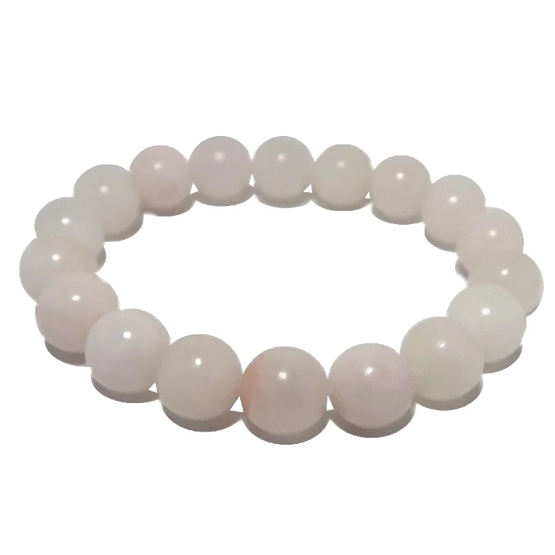 Pink Calcite Bracelet Mangano Easy Breezy Beads