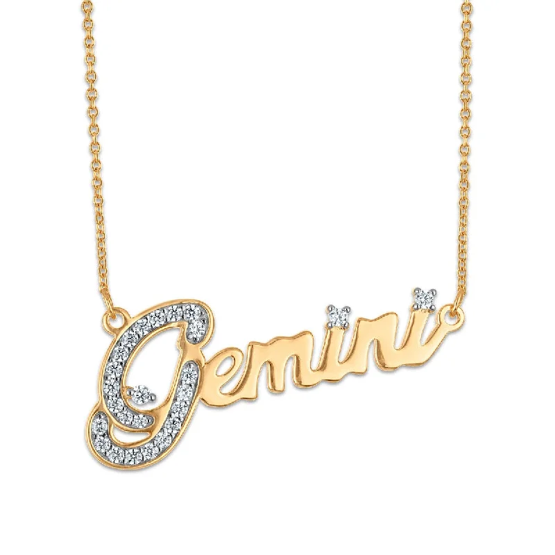 Simone I Smith Collection Gemini Necklace in 18KT Gold Plated Sterling Silver