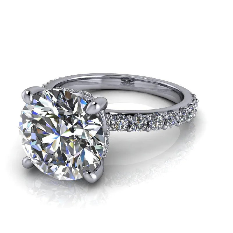 Sidney No. 3 Moissanite Ring