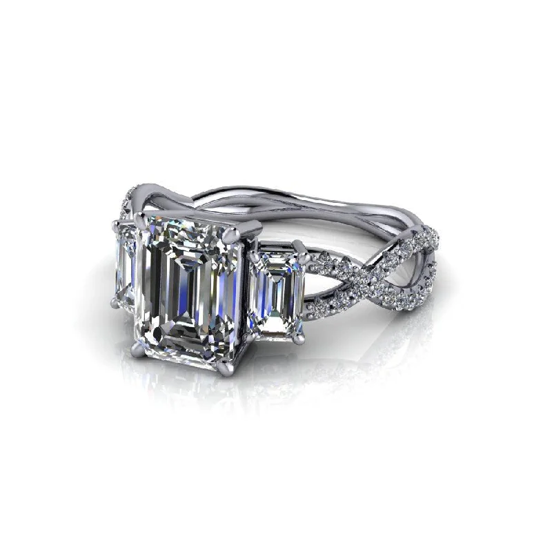 Elodie No. 1 Moissanite Ring