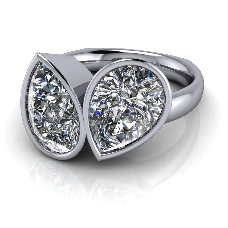 MaryBeth No. 1 Moissanite Ring