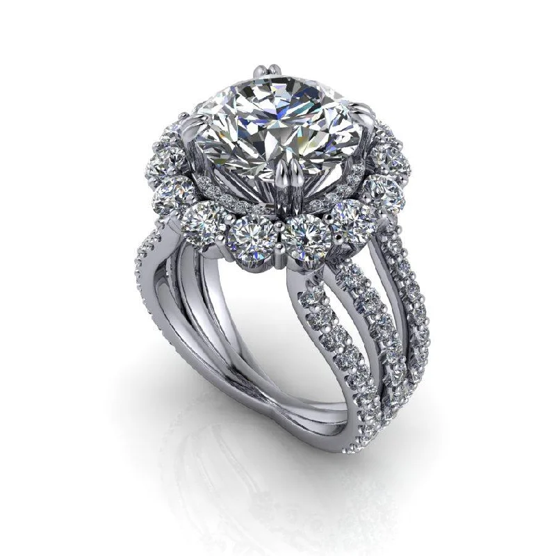 Dakota No. 1 Moissanite Ring