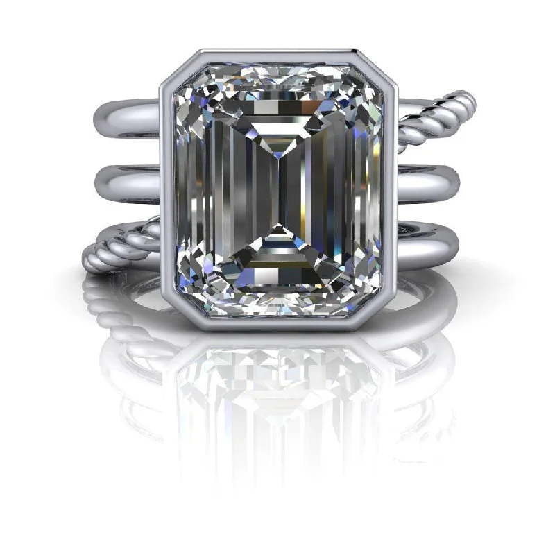 Devotion No. 6 Moissanite Ring