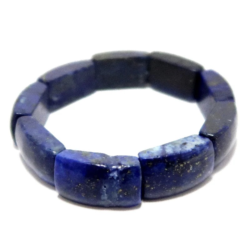 Lapis Bracelet Blue Lazuli Gems Friendship Circle