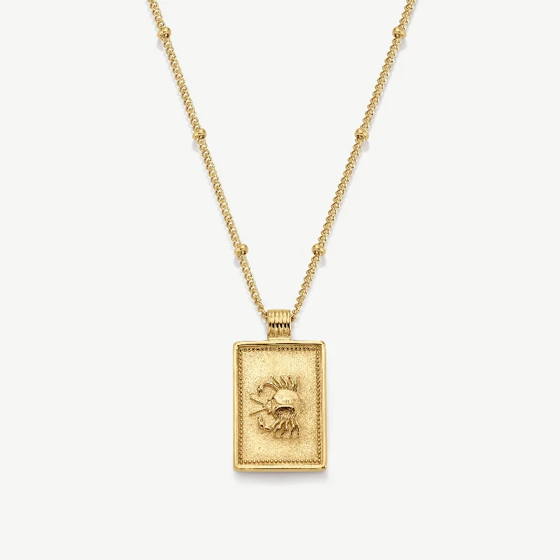 Cancer Zodiac Necklace