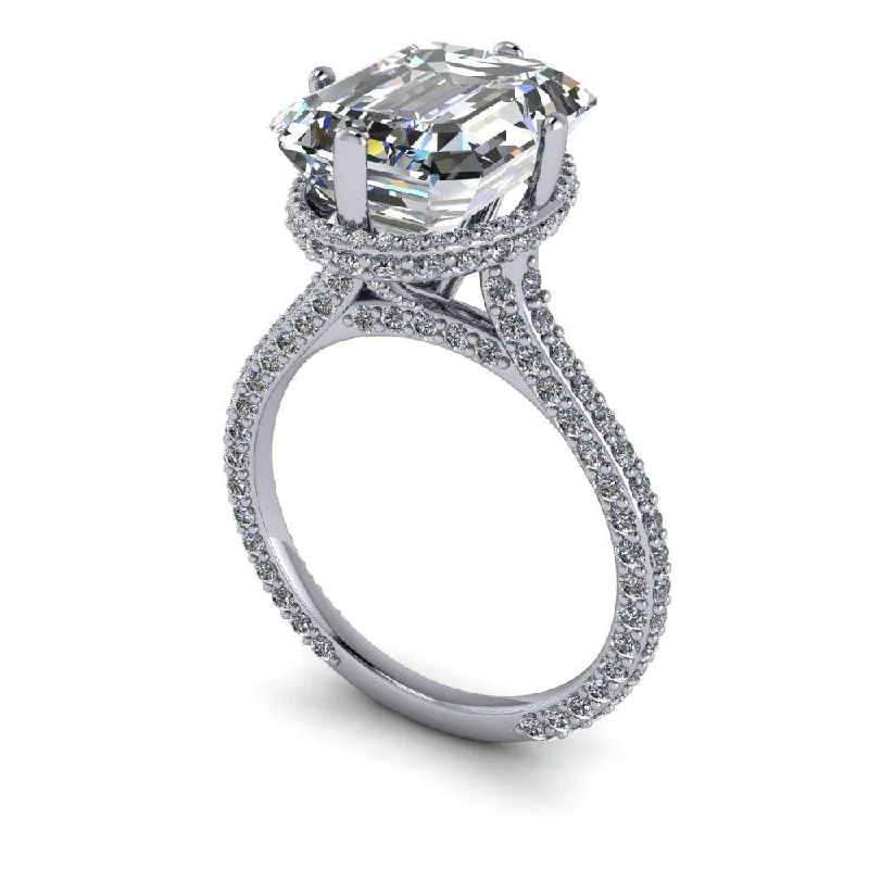 Sky No. 5 Moissanite Ring