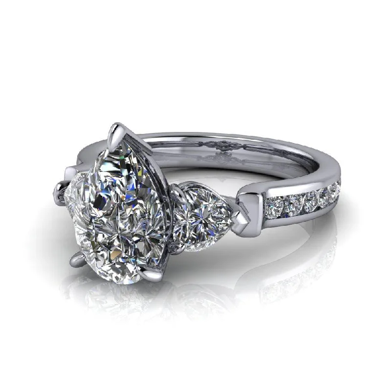 Blakely No. 1 Moissanite Ring