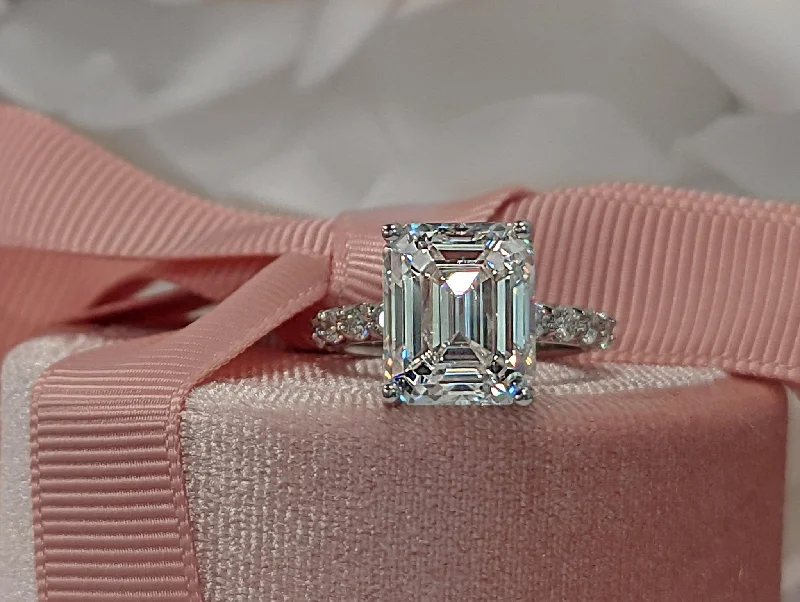 Sidney No. 2 Moissanite Ring