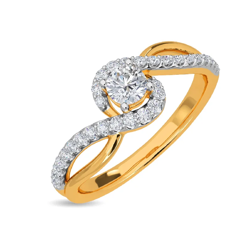 Delimah Solitaire Ring