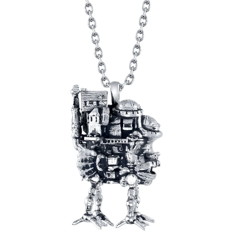 Studio Ghibli X RockLove HOWLS MOVING CASTLE Castle Necklace