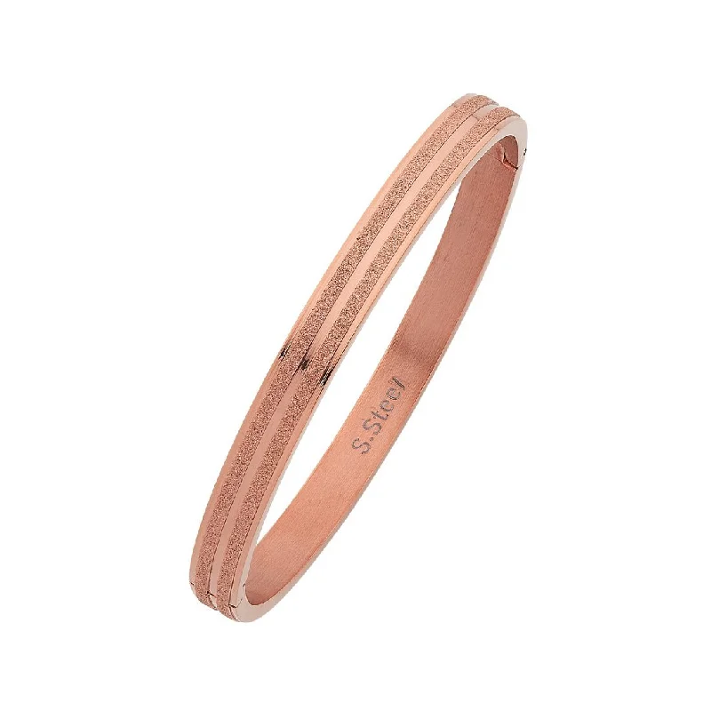 Rose Stainless SteelSparkle Bangle