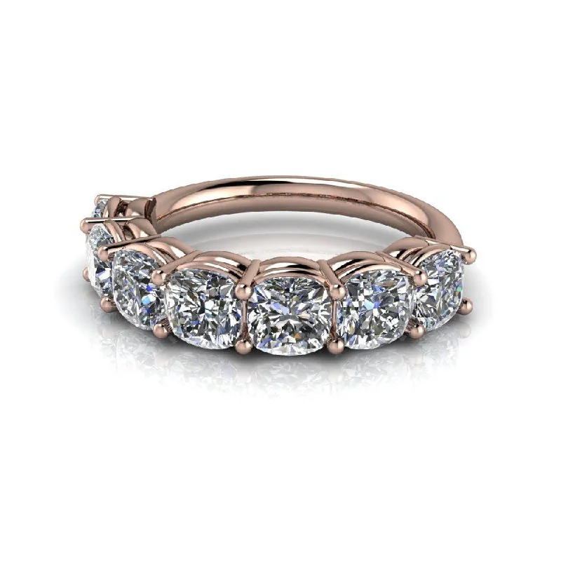 Keira Moissanite Anniversary Ring