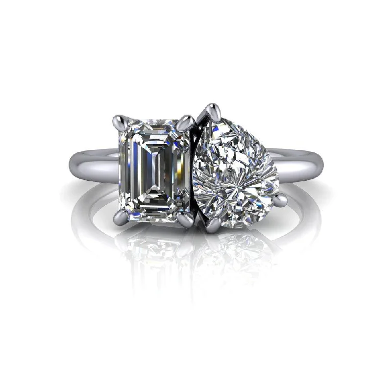 Paige No. 1 Moissanite Ring