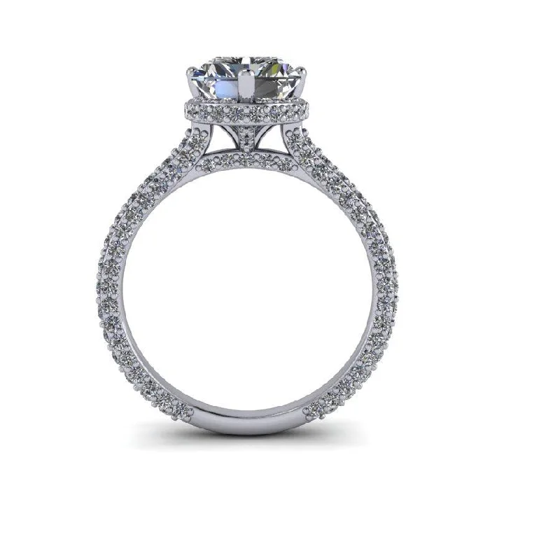 Sky No. 2 Moissanite Ring