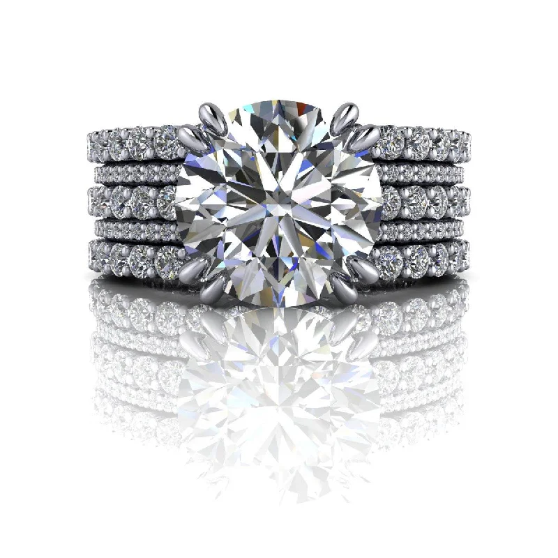 Savannah No. 1 Moissanite Ring