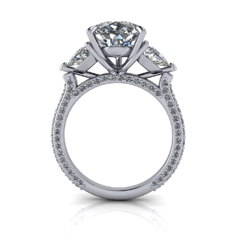 Cathi No. 1 Moissanite Ring