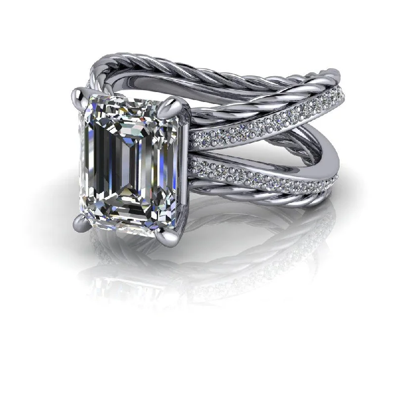 Devotion No. 10 Moissanite Ring