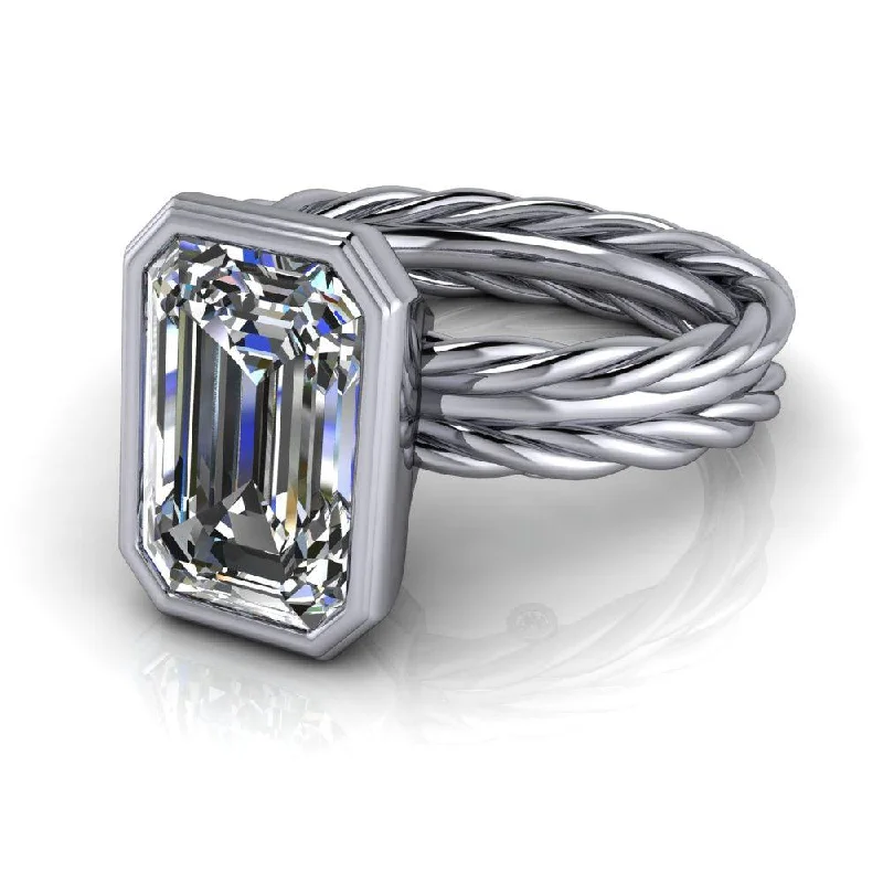 Devotion No. 4 Moissanite Ring