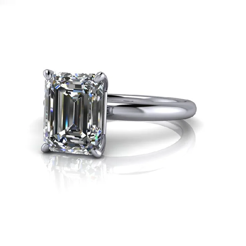 Mel No. 1 Moissanite Ring