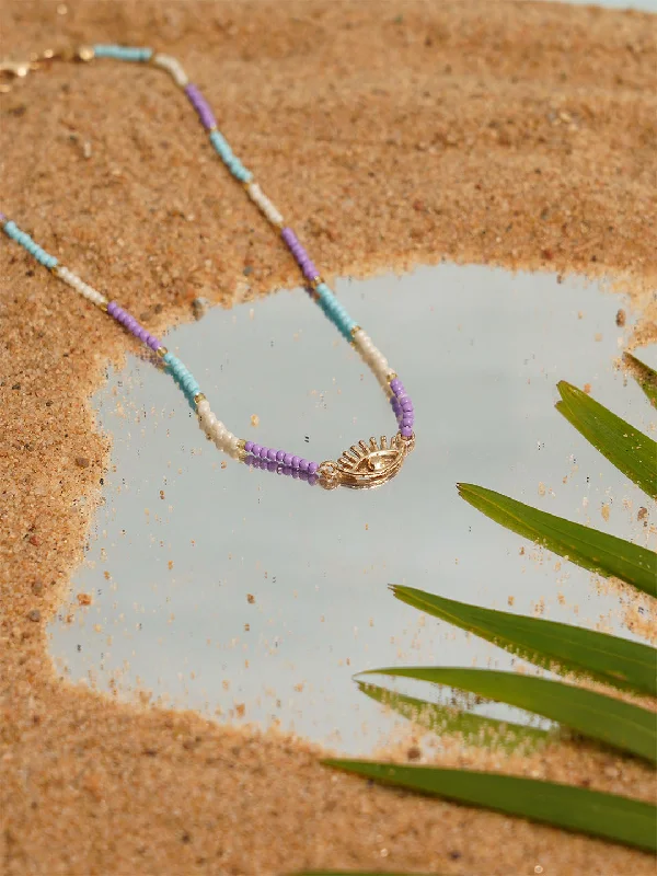 Evil Eye beaded Choker